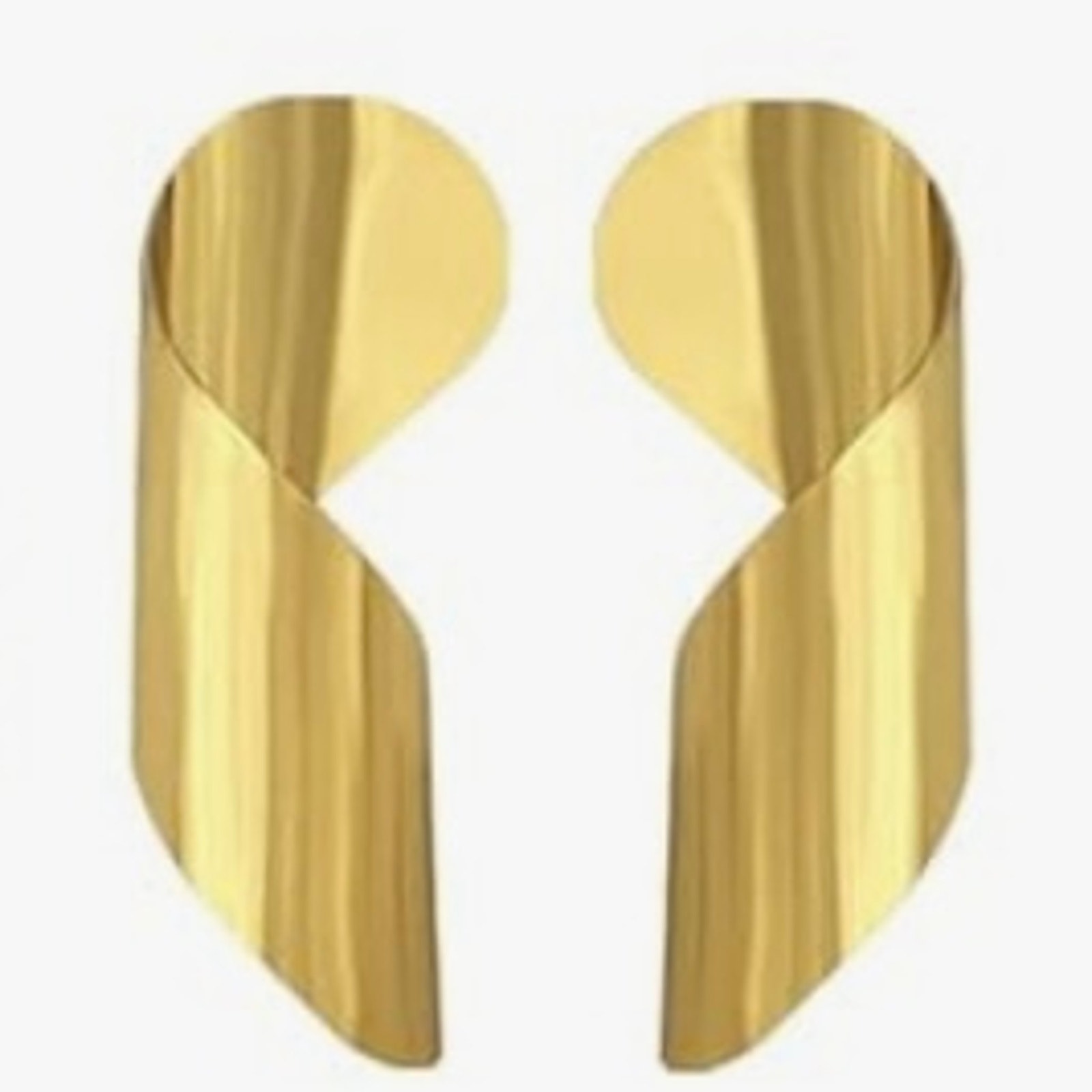 Gold Twist Earrings